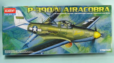 アカデミー 1/72 ベル P-39N/Q エアコブラ キット紹介